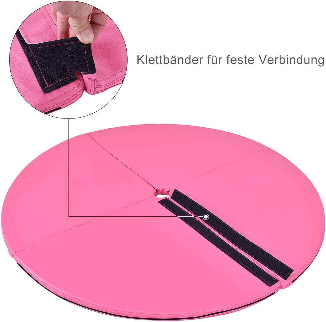 Costway COSTWAYStangentanz Schutzmatte 150 cm