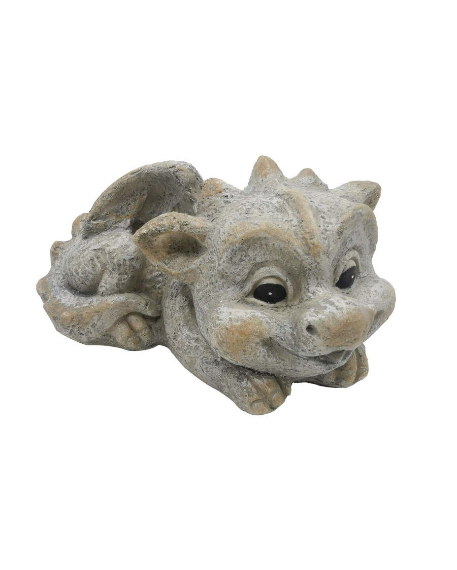 Deko-Drache aus Polystyrol