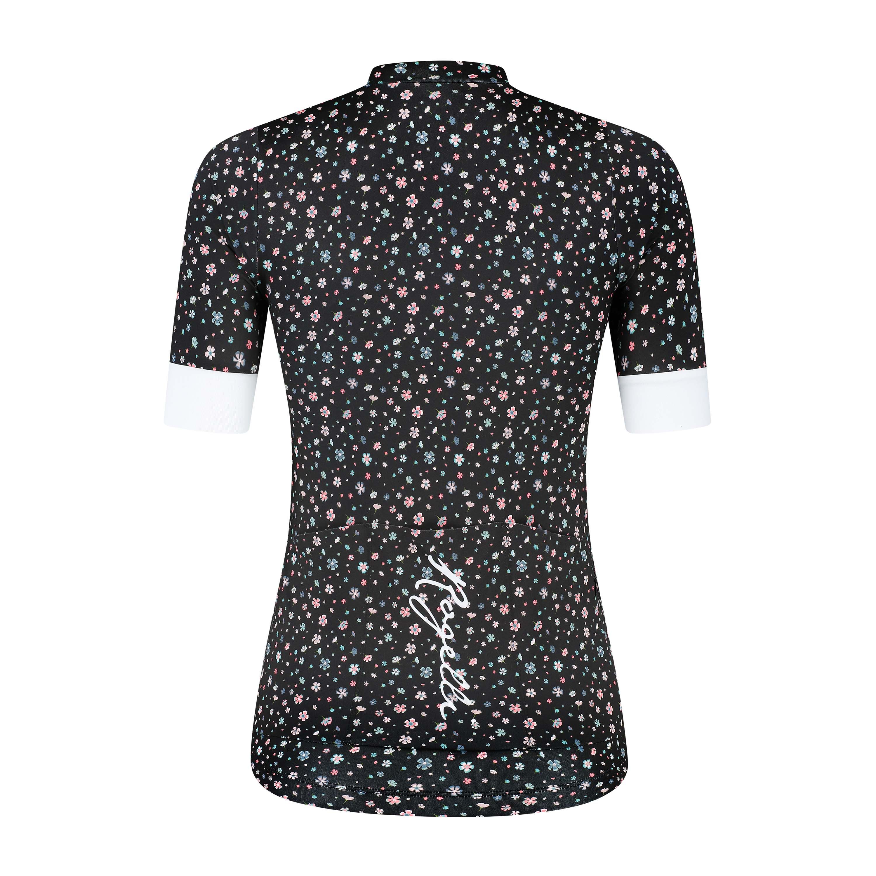 Rogelli Lily Schwarz/Weiß Damen Radtrikot Kurzarm