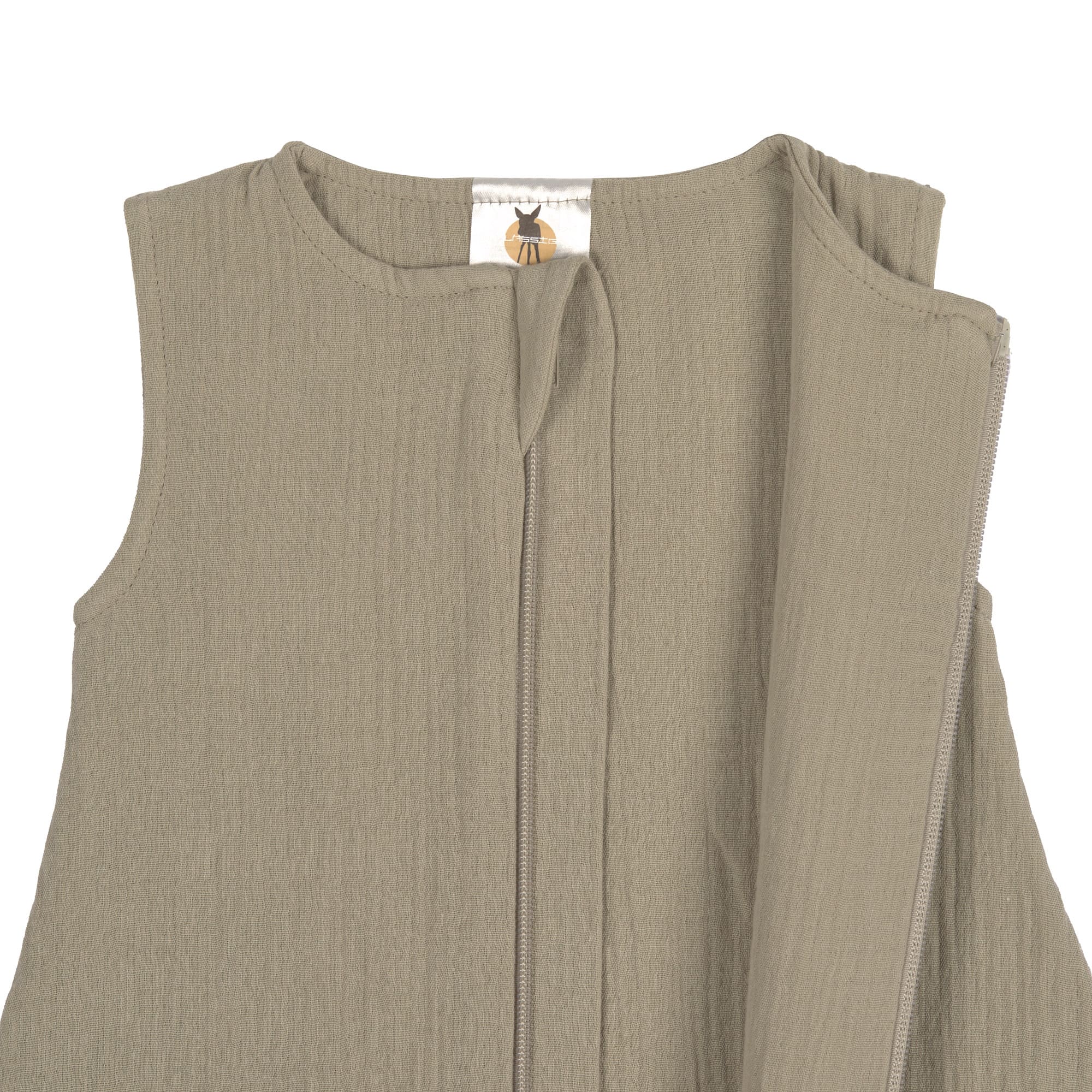 Baby Sommerschlafsack Tog 1 - Bio Baumwolle, Oliv