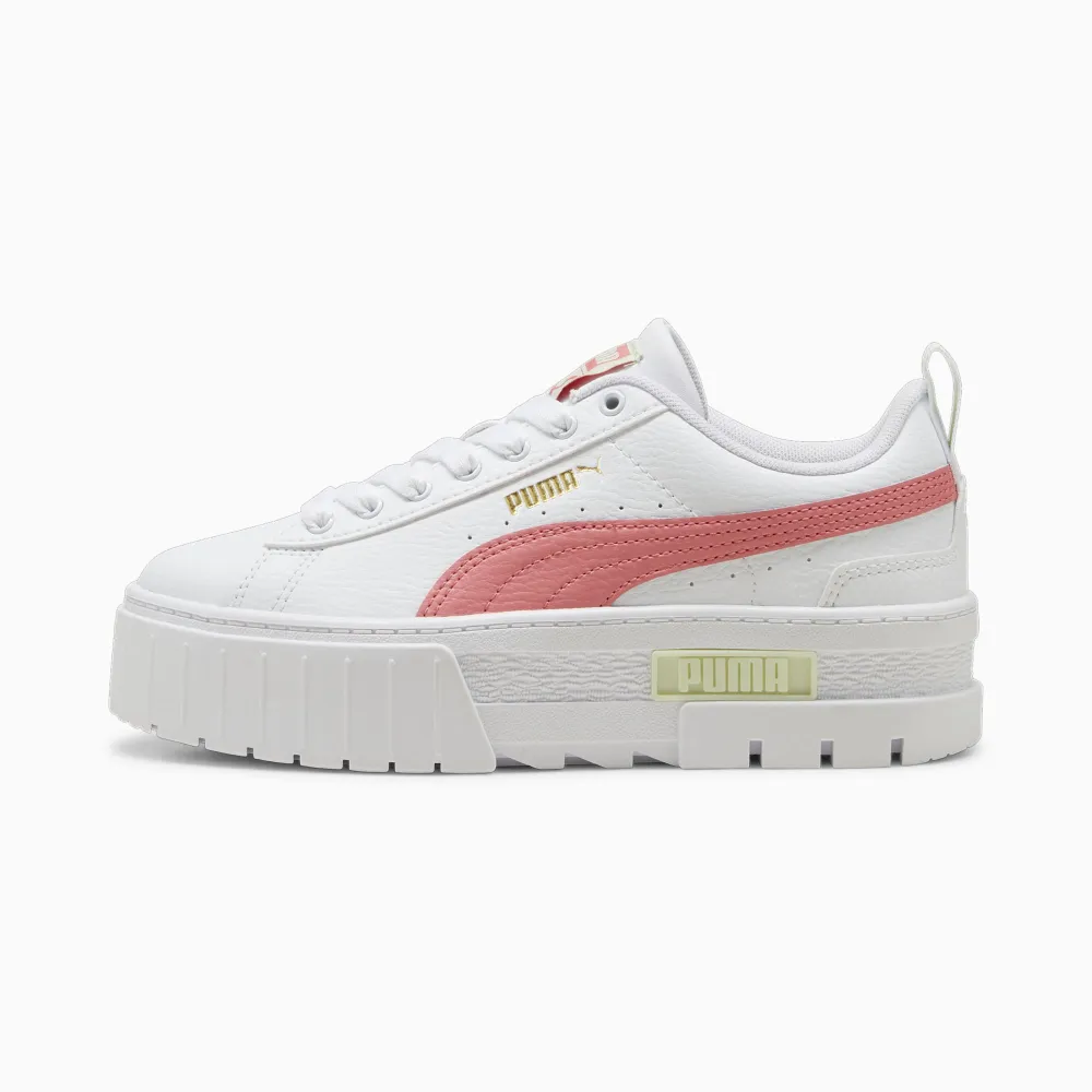 PUMA Mayze Leather Teenager 384527_27 / weiss
