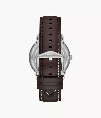 Fossil Uhr Neutra Mondphase Multifunktionswerk Leder braun