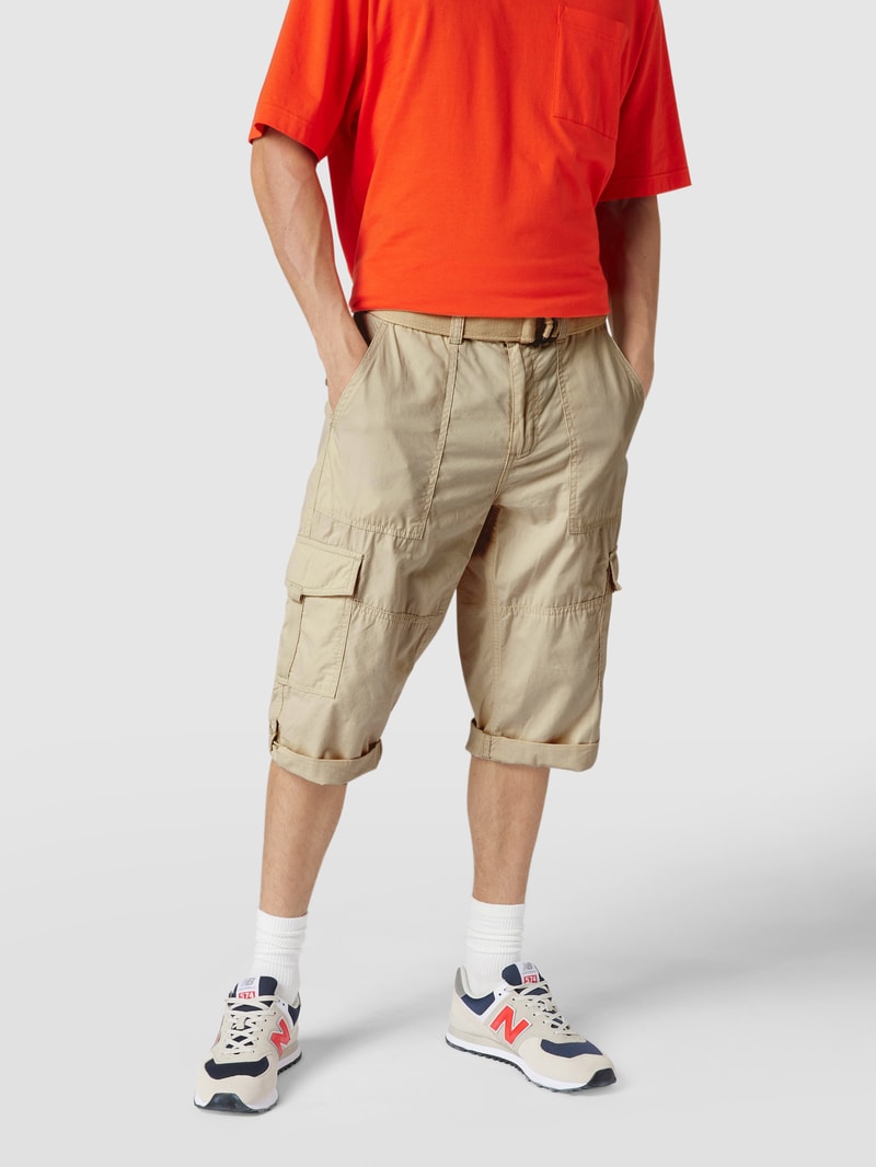 Cargoshorts inklusive Gürtel in kitt