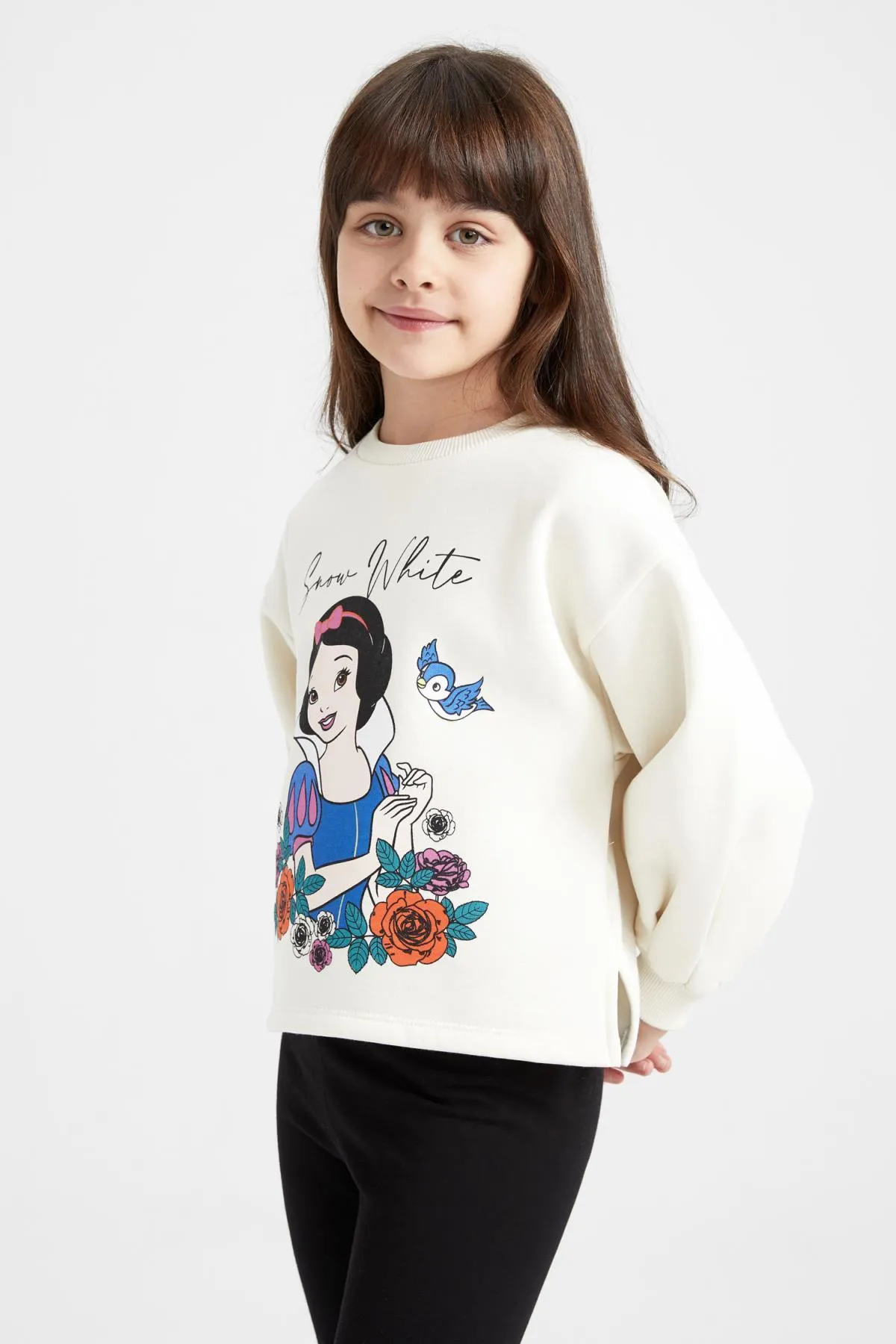 DeFacto  Mädchen-Disney-Prinzessin-Oversize-2-teiliges Set