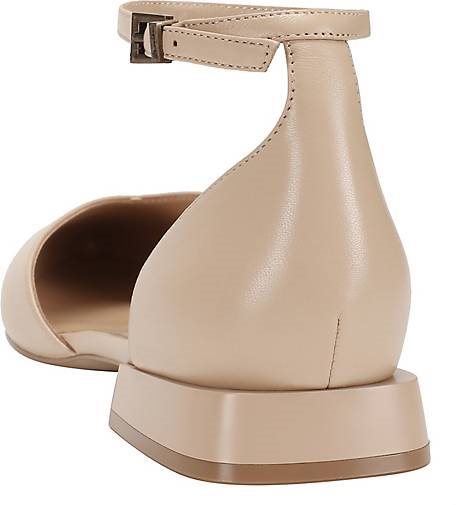 ekonika Lederballerinas mit schmaler Spitze