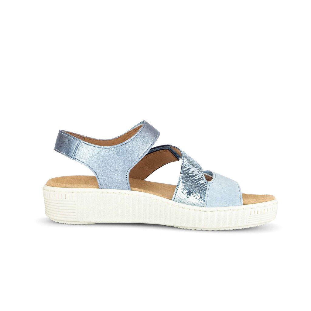Gabor fashion Riemchensandale blau