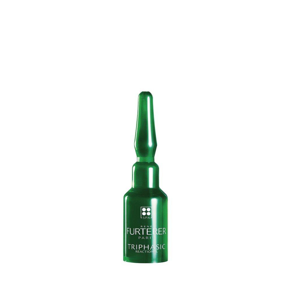 Furterer René Furterer Triphasic Traitement antic hute réactionnelle- 12 amp x 5 mL Soin sans rincage