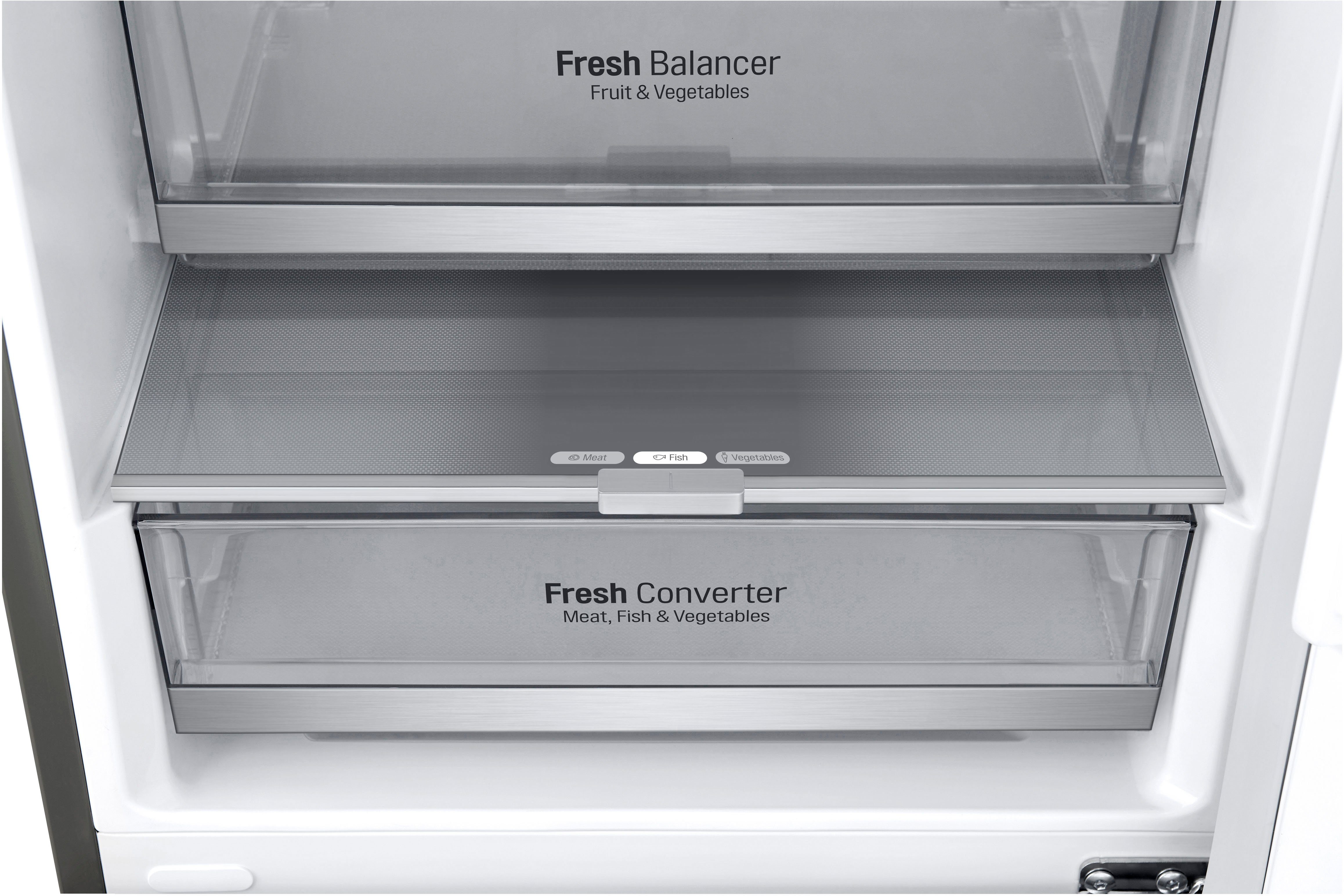 LG Kühl-/Gefrierkombination GBB72PZECN1, 203 cm hoch, 59,5 cm breit