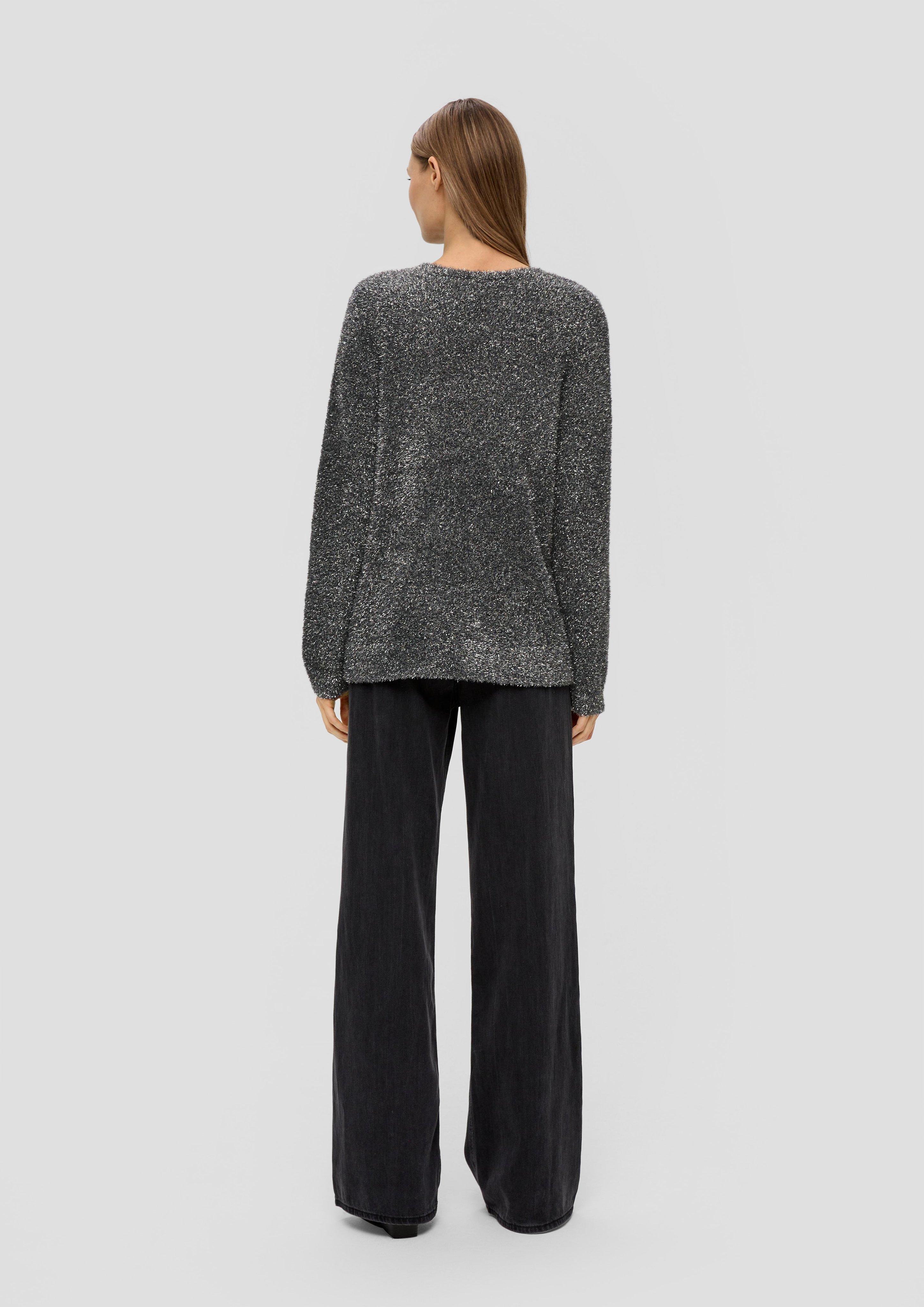 Offener Cardigan mit Effekt-Garn  2145460-9722