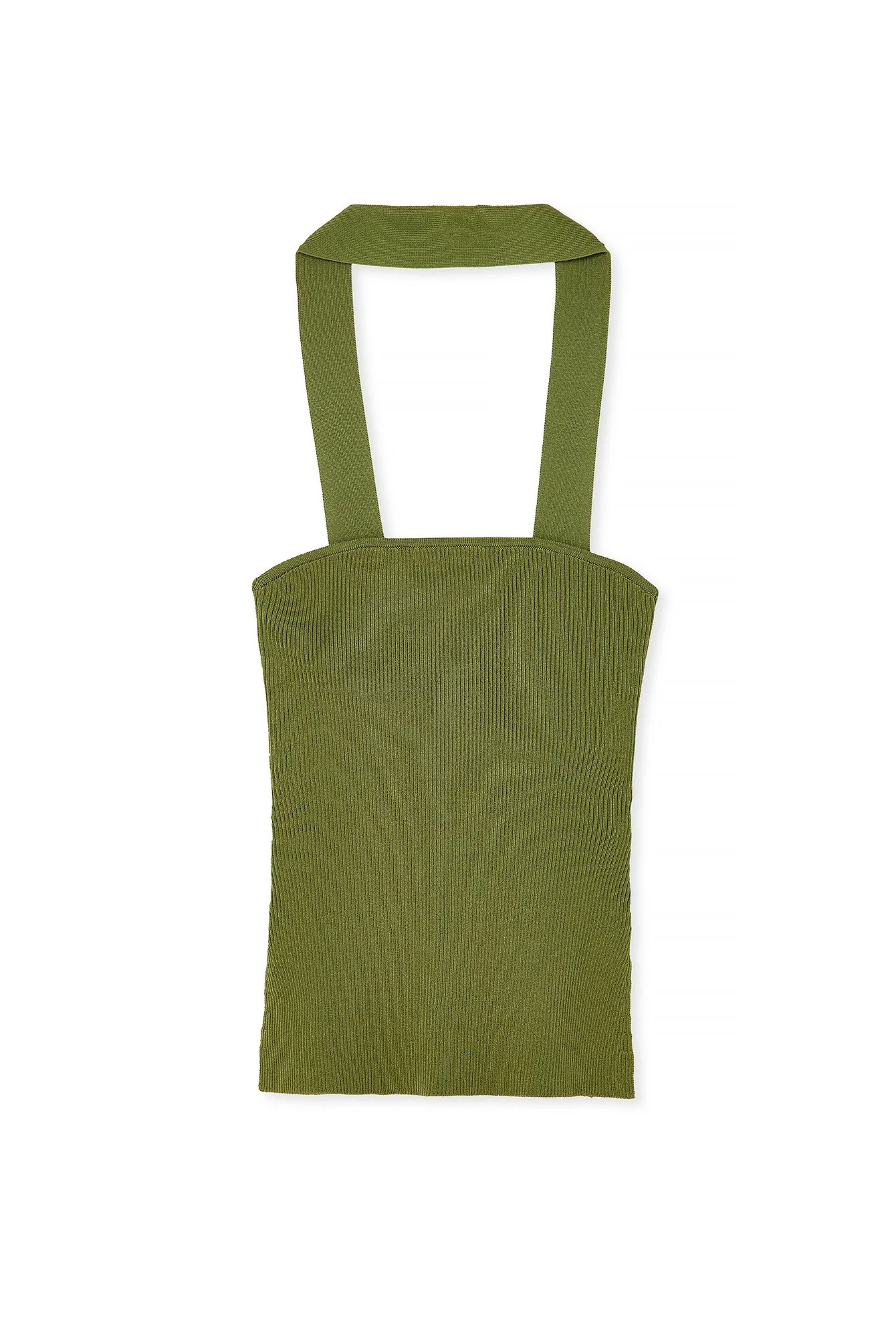 Gestricktes Bandeau-Top mit Choker