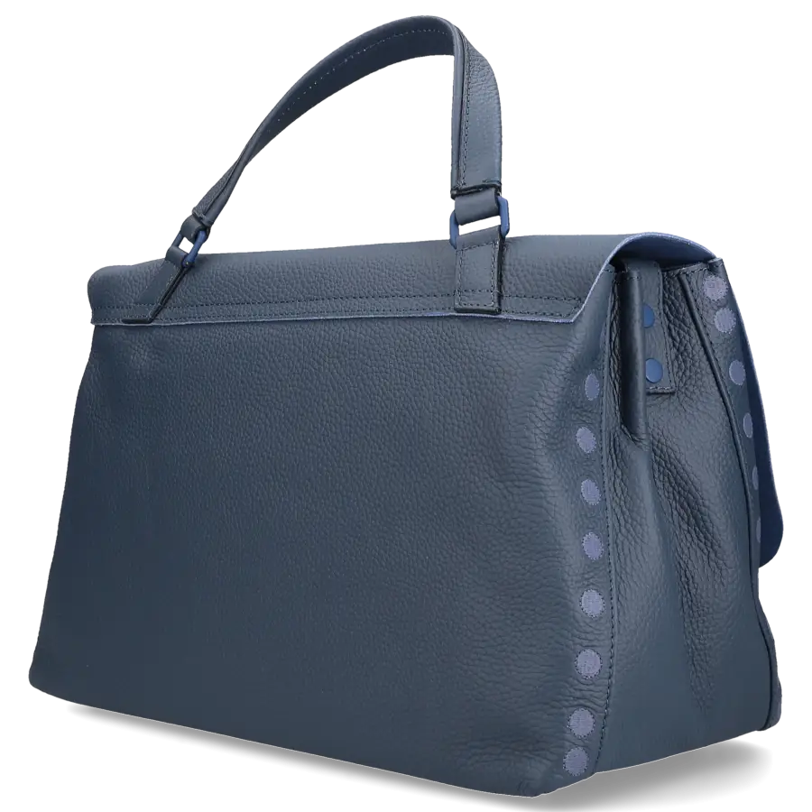 Zanellato - Handtasche POSTINA PURA LUXETHIC Kalbsleder - blau