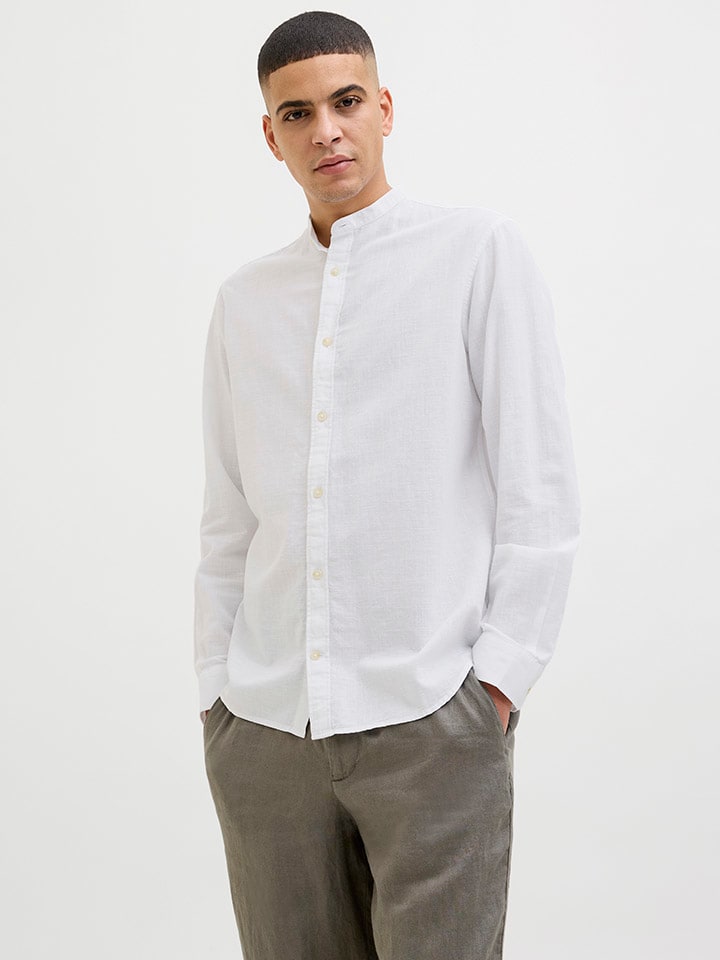 Jack & Jones Hemd - Regular fit - in Weiß günstig kaufen