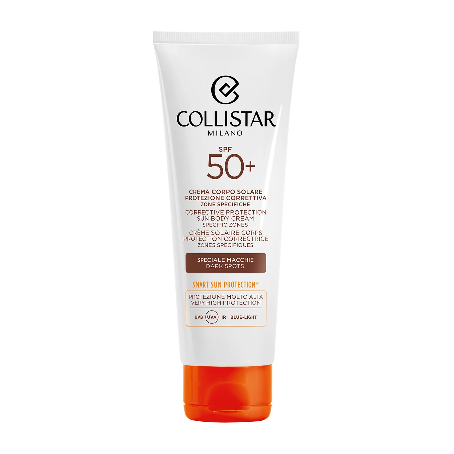 Barnító testápoló napozókrém SPF50+ Korrekciós védelem - Magas védelemmel ellátott testápoló napozókrém
