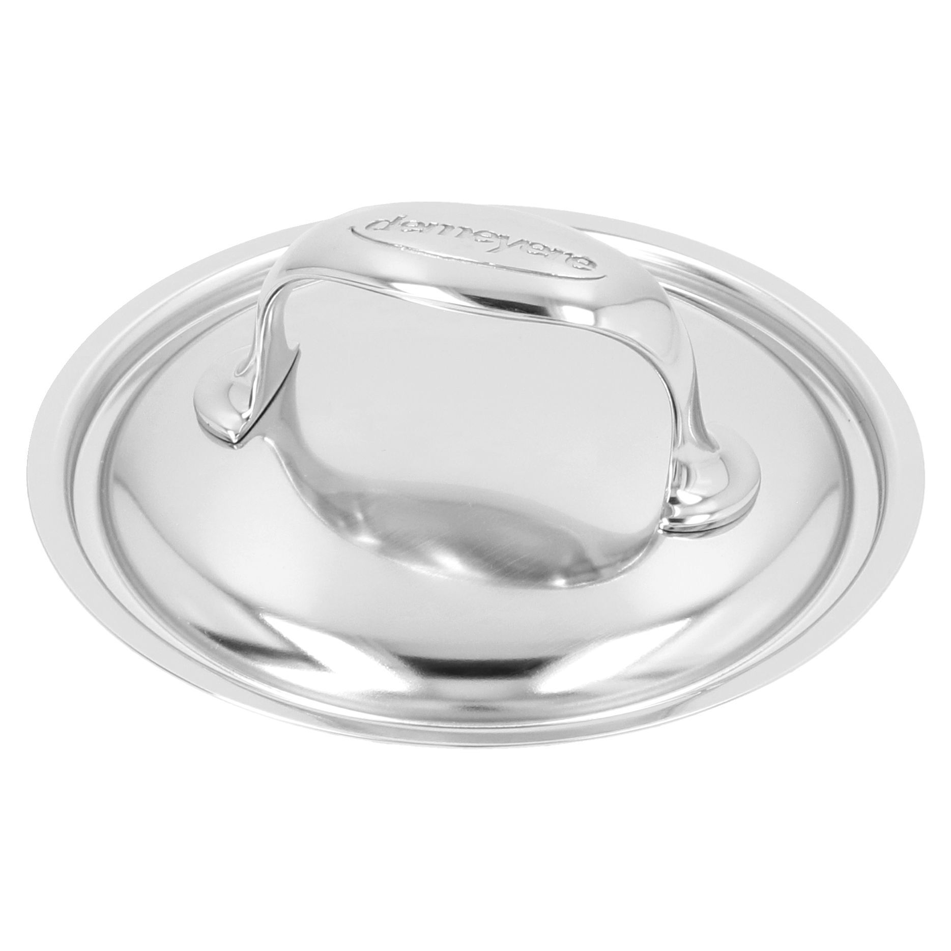 Stieltopf mit Deckel 14 cm, 18/10 Edelstahl, Silber
