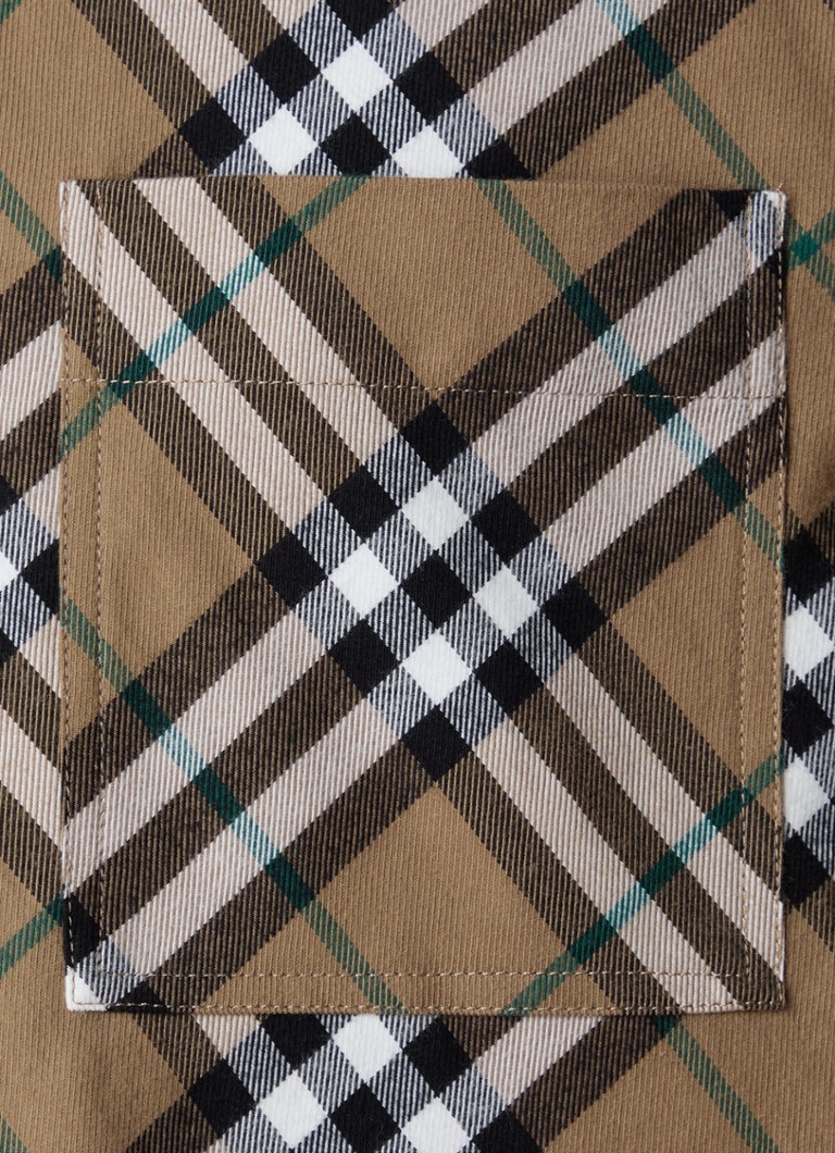 Burberry Regular fit krekls ar rūtainu rakstu un krūšu kabatu