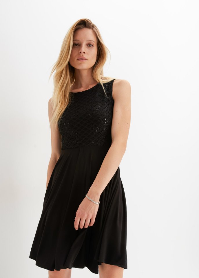 Kleid mit Glitzereffekt