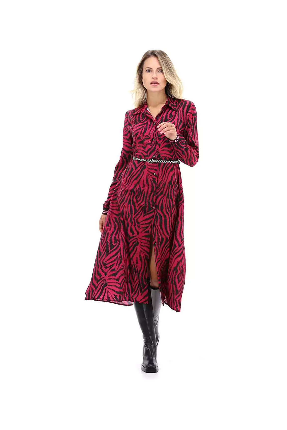 Kocca Robes Mi Longues Femme couleur rose