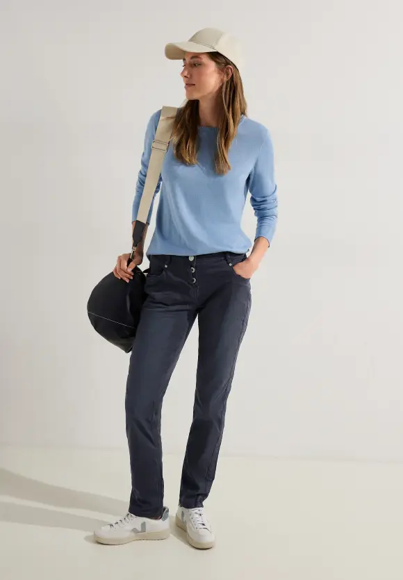 CECIL Loose Fit Hose mit Stretch