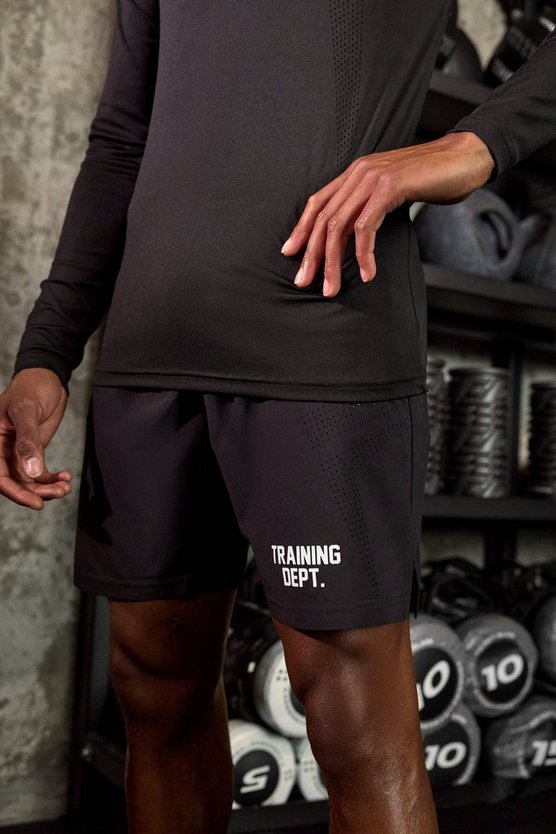 Active Training Dept gewebte Stretch Shorts