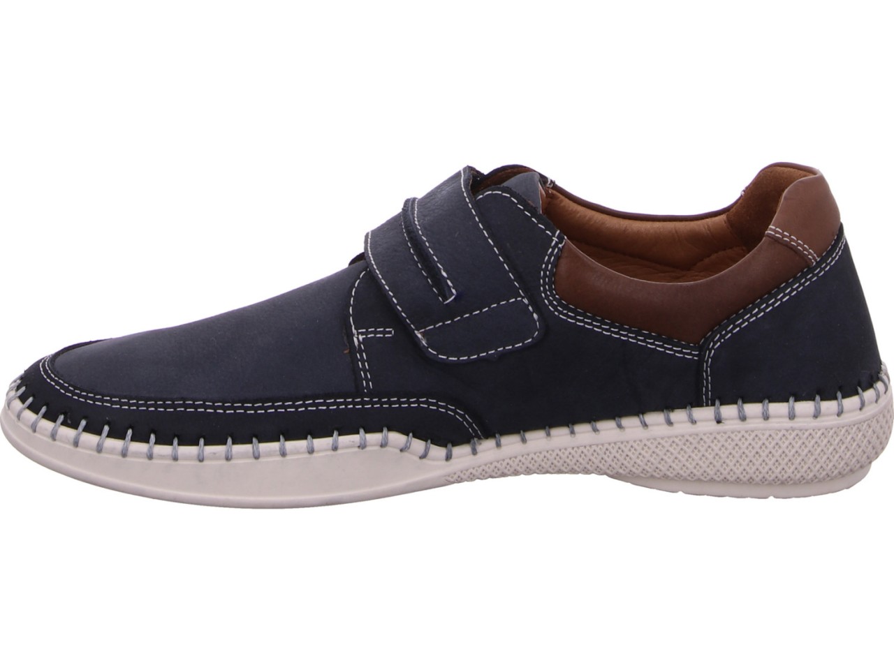 MANITU Komfort Slipper blau