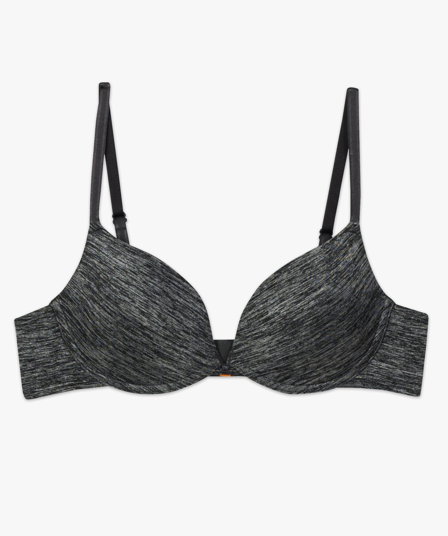 Soutien-gorge corbeille à armatures et bonnets coqués en m... gris | GEMO