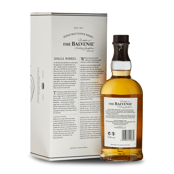 The Balvenie 25 ans Single Barrel Traditional Oak 47,8%