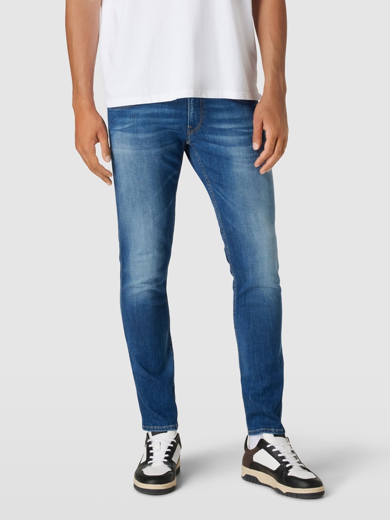 Jeans im 5-Pocket-Design Modell 'ANBASS' in jeans