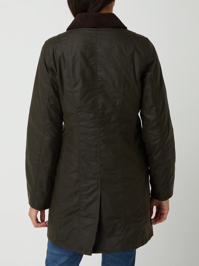 Steppjacke mit Fleecefutter Modell 'Cavalry' in olivgrün
