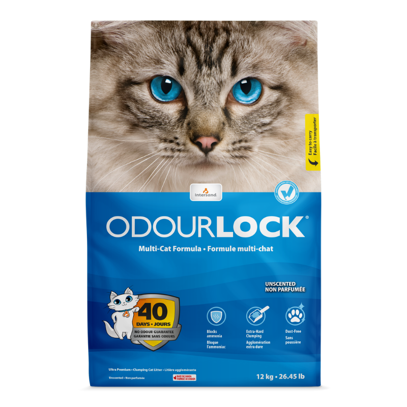 Intersand Katzenstreu Intersand ODOUR LOCK Unscented 12kg