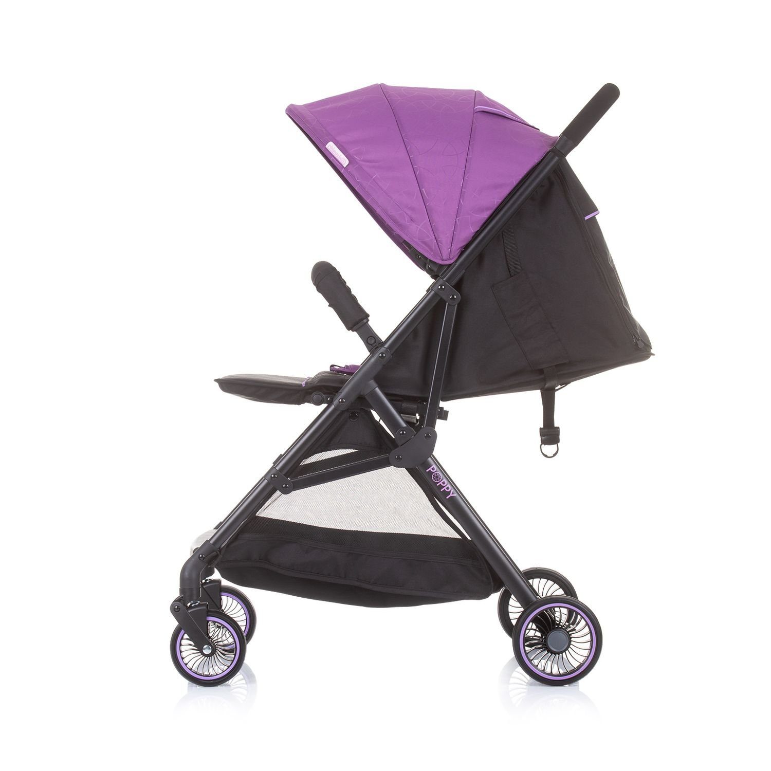 Chipolino Kinder-Buggy Kinderwagen Poppy klappbar, Korb, Sonnendach, 5-Punkt-Gurt