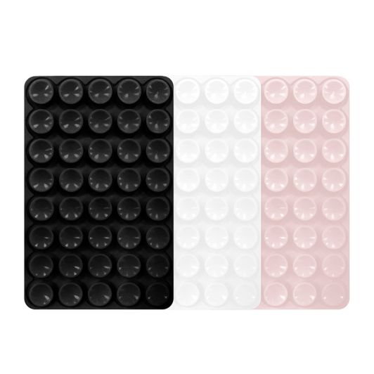 Set de 3 suporturi cu ventuză pentru telefon