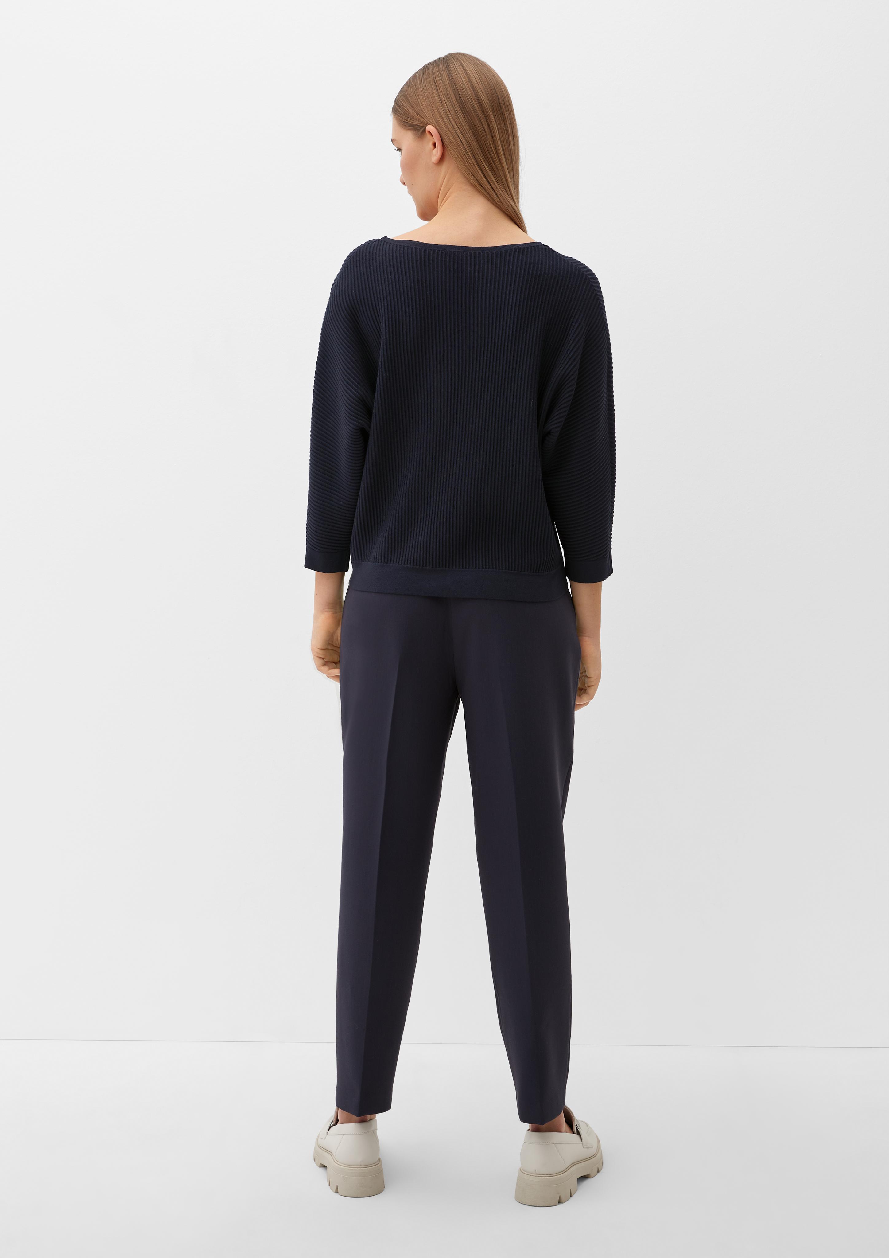 Strickpullover mit U-Boot-Ausschnitt  2129710-5959