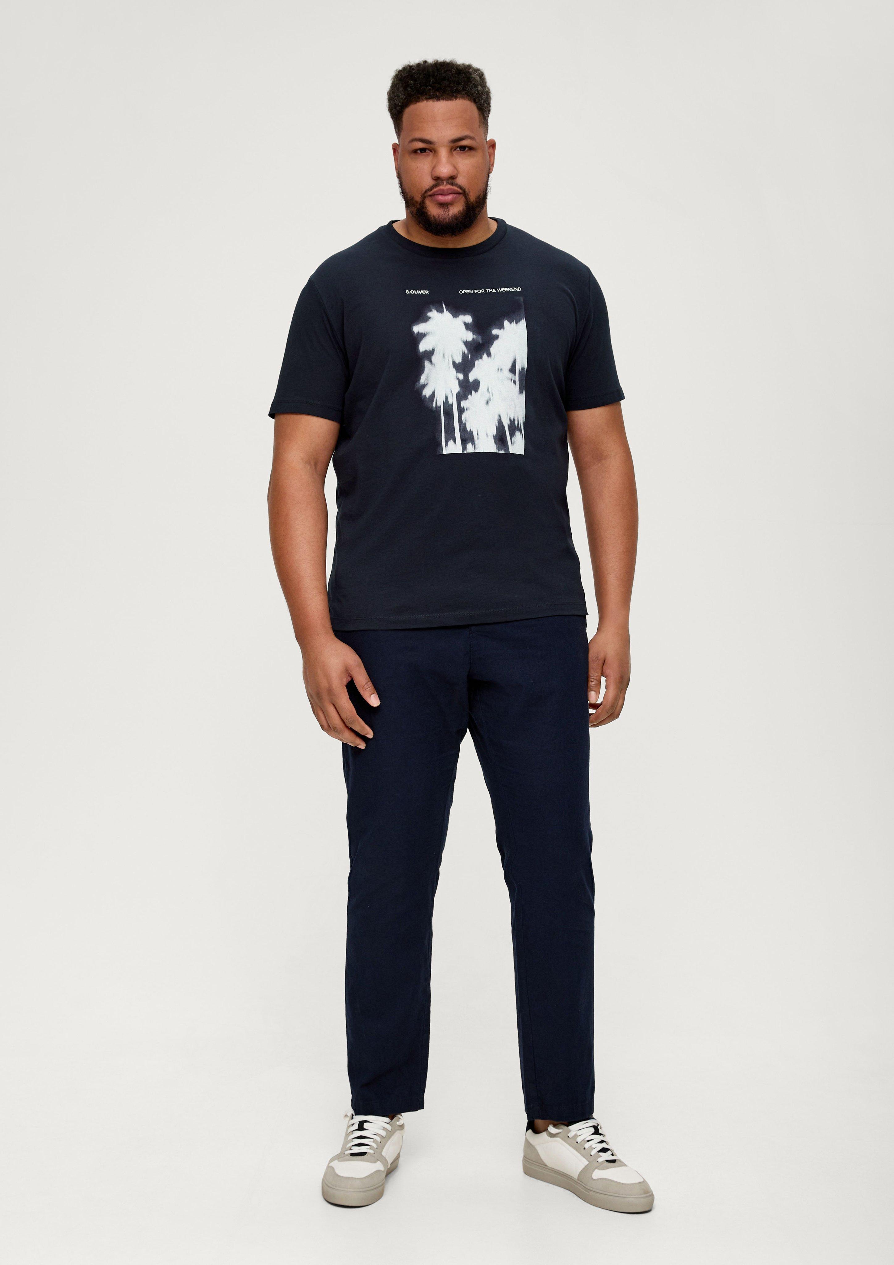 T-Shirt mit Frontprint  2135657-59D1