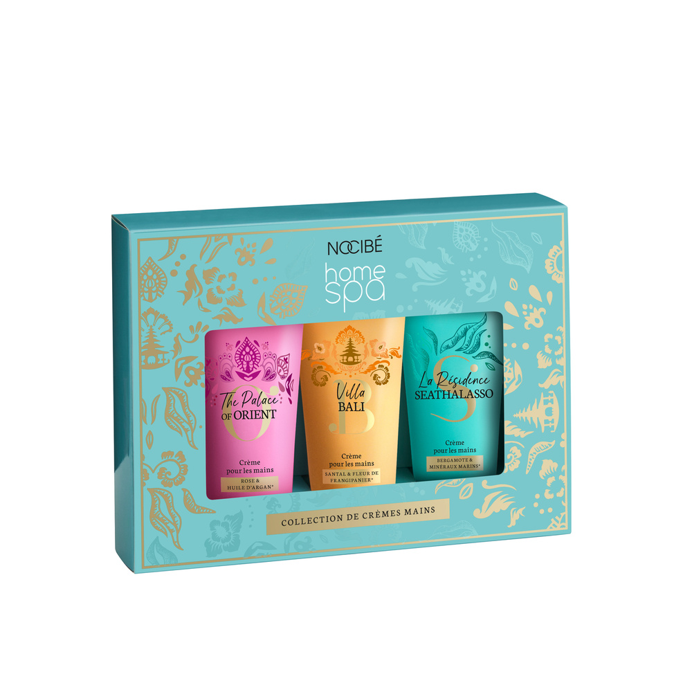 Nocibé Home Spa - Coffret soin 3 crèmes mains