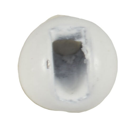 Balti volframo karoliukai muselėms rišti (jmc) (x25) nuo 2 mm iki 3,8 mm