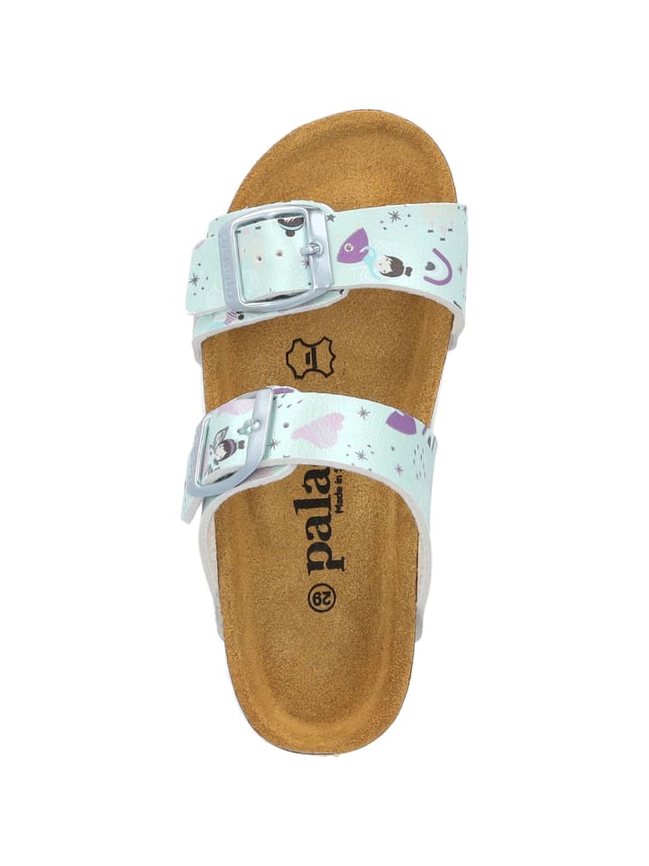 palado Pantoletten in Hellgrün Metallic Fairy günstig kaufen 30