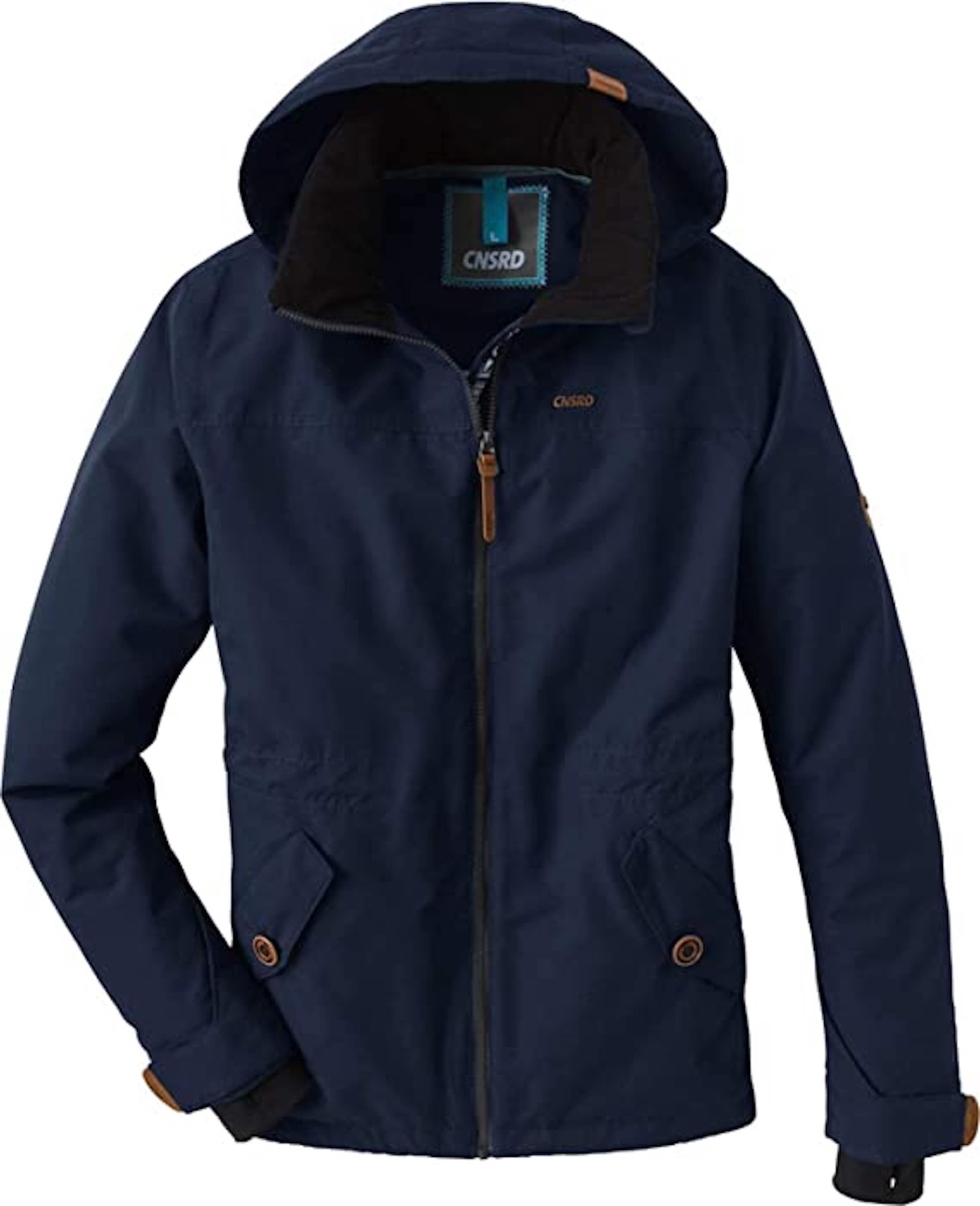 CNSRD Funktionsparka FELIX CS PARKA mit hochschließendem Kragen und Kapuze