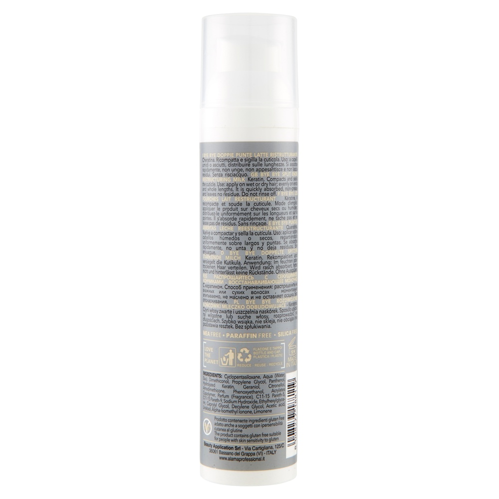 alama professional BYE BYE LES FOURCHES LAIT RESTRUCTURANTPOUR CHEVEUX  FRAGILISÉS 100 ML SPRAY