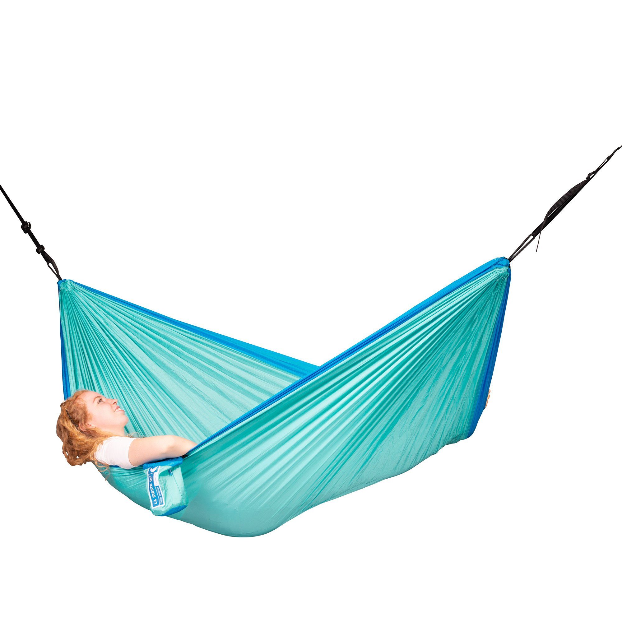 La Siesta Hängematte Colibri 3.0 Caribic - Single-Reisehängematte inkl. Befestigunge von La, wetterbeständig
