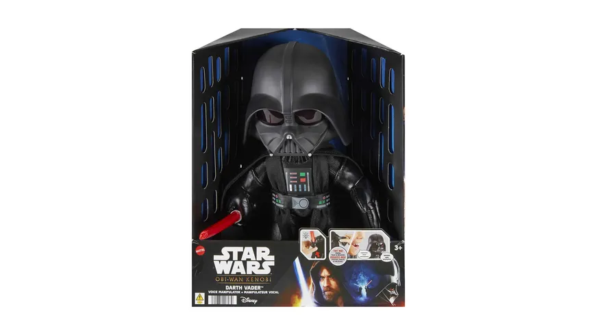 Star Wars Darth Vader Feature Plush (Obi-Wan)