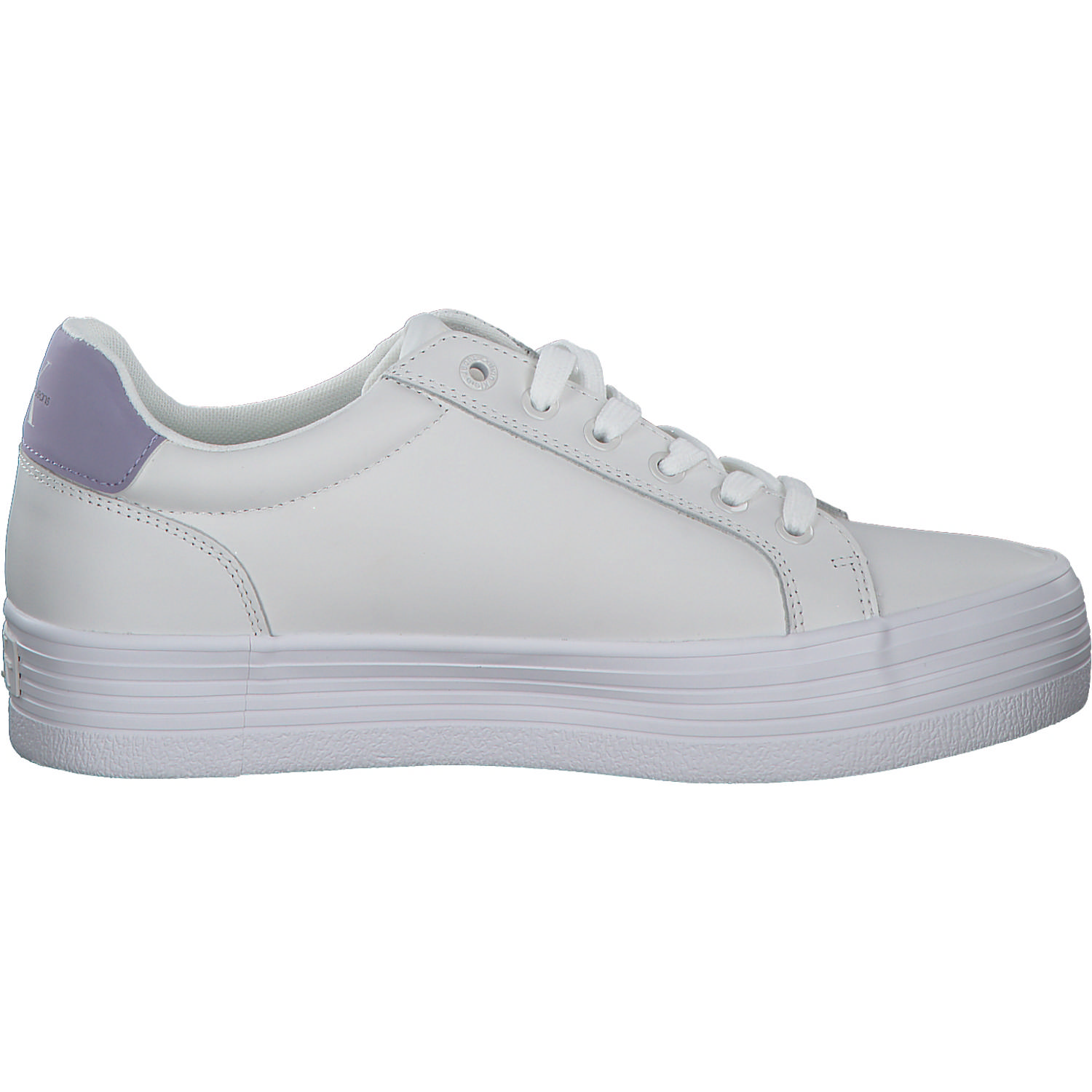 Calvin Klein YW0YW01223, Schnürschuhe, Damen, white/lavendel
