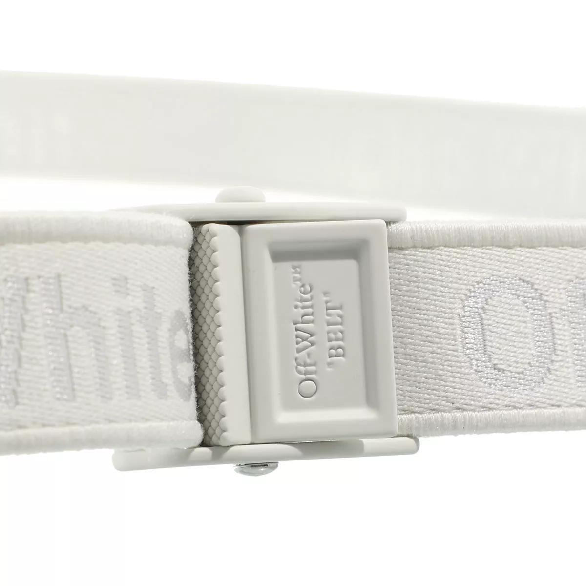 OFF-WHITE Handtaschen weiss Dünner Gürtel