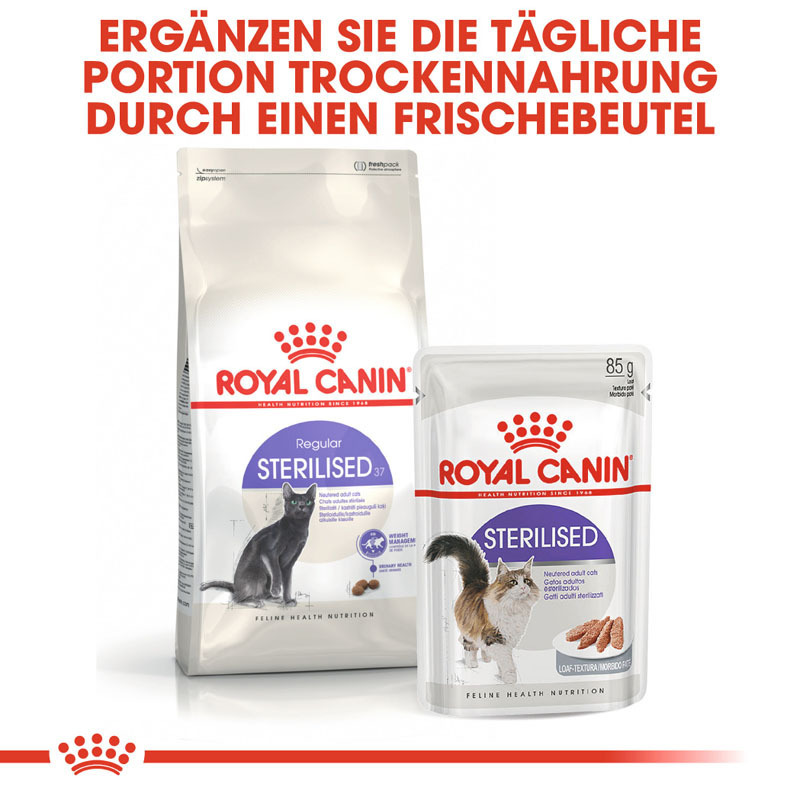 ROYAL CANIN Trockenfutter ROYAL CANIN Sterilised 37 10+2kg