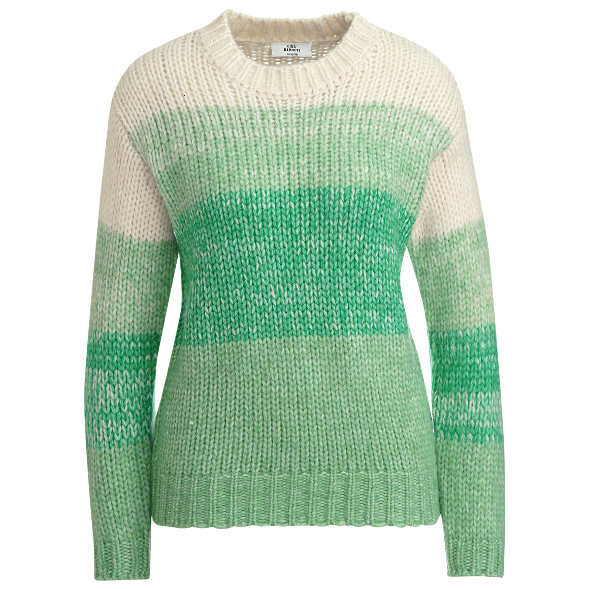 Damen Strickpullover mit Farbverlauf