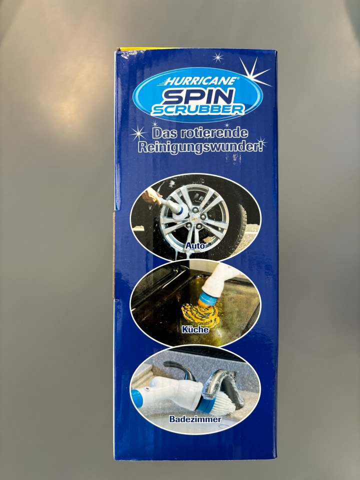 Hurricane Hurricane Reinigungsbürste Spin Scrubber in Weiß günstig kaufen onesize