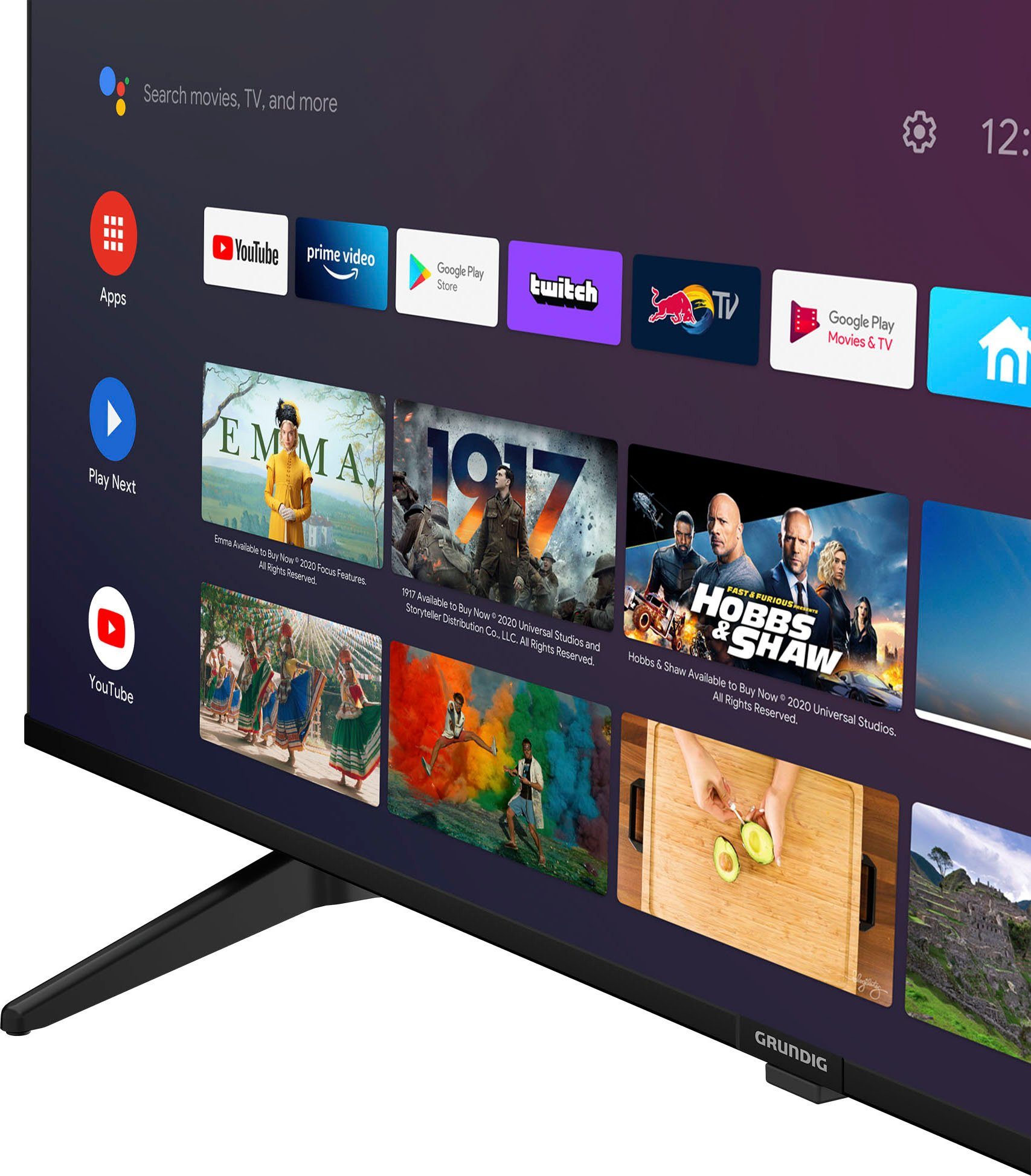 Grundig 55 VOE 73 AU7T00 LED-Fernseher (139 cm/55 Zoll, 4K Ultra HD, Android TV)