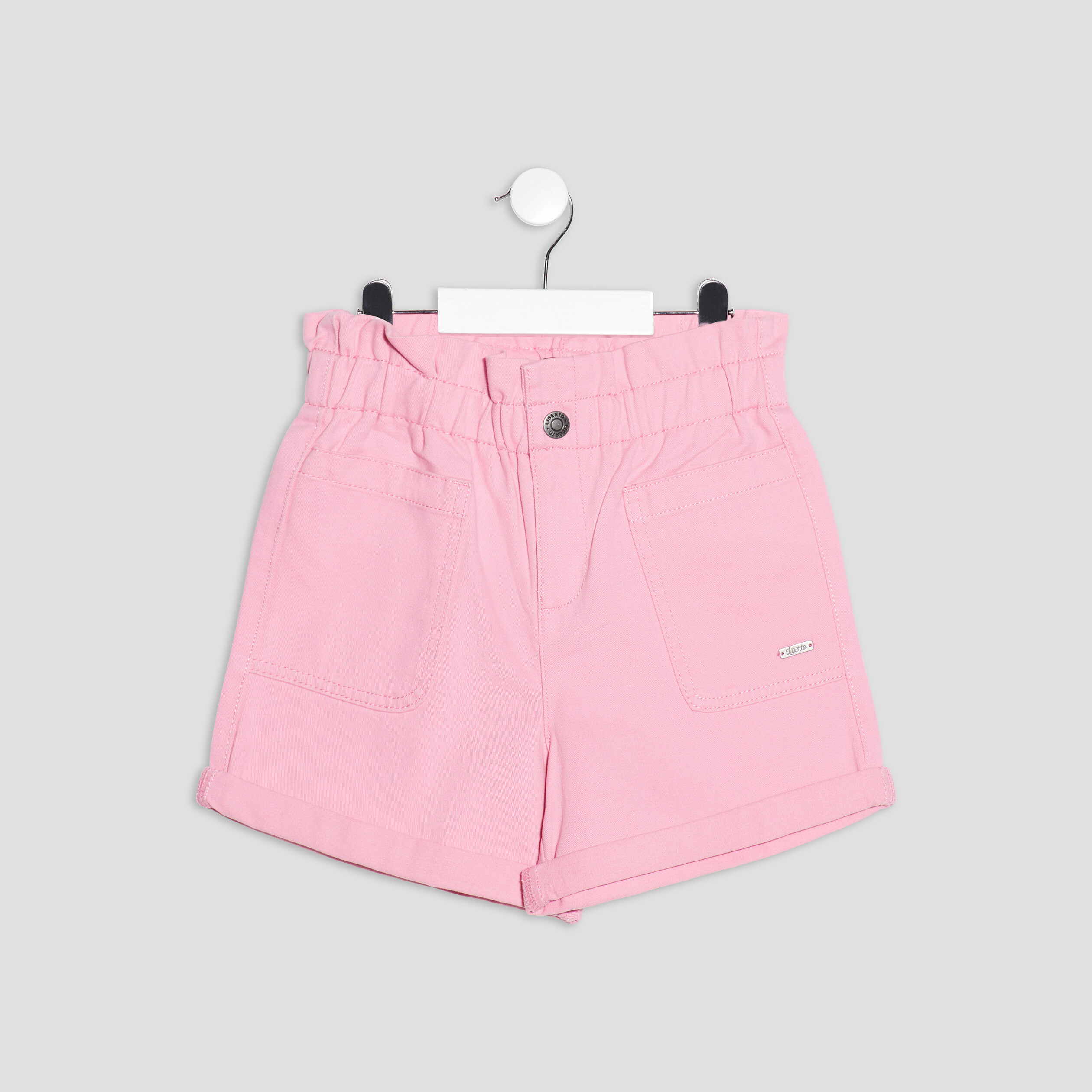 Short paperbag rose fille | La Halle