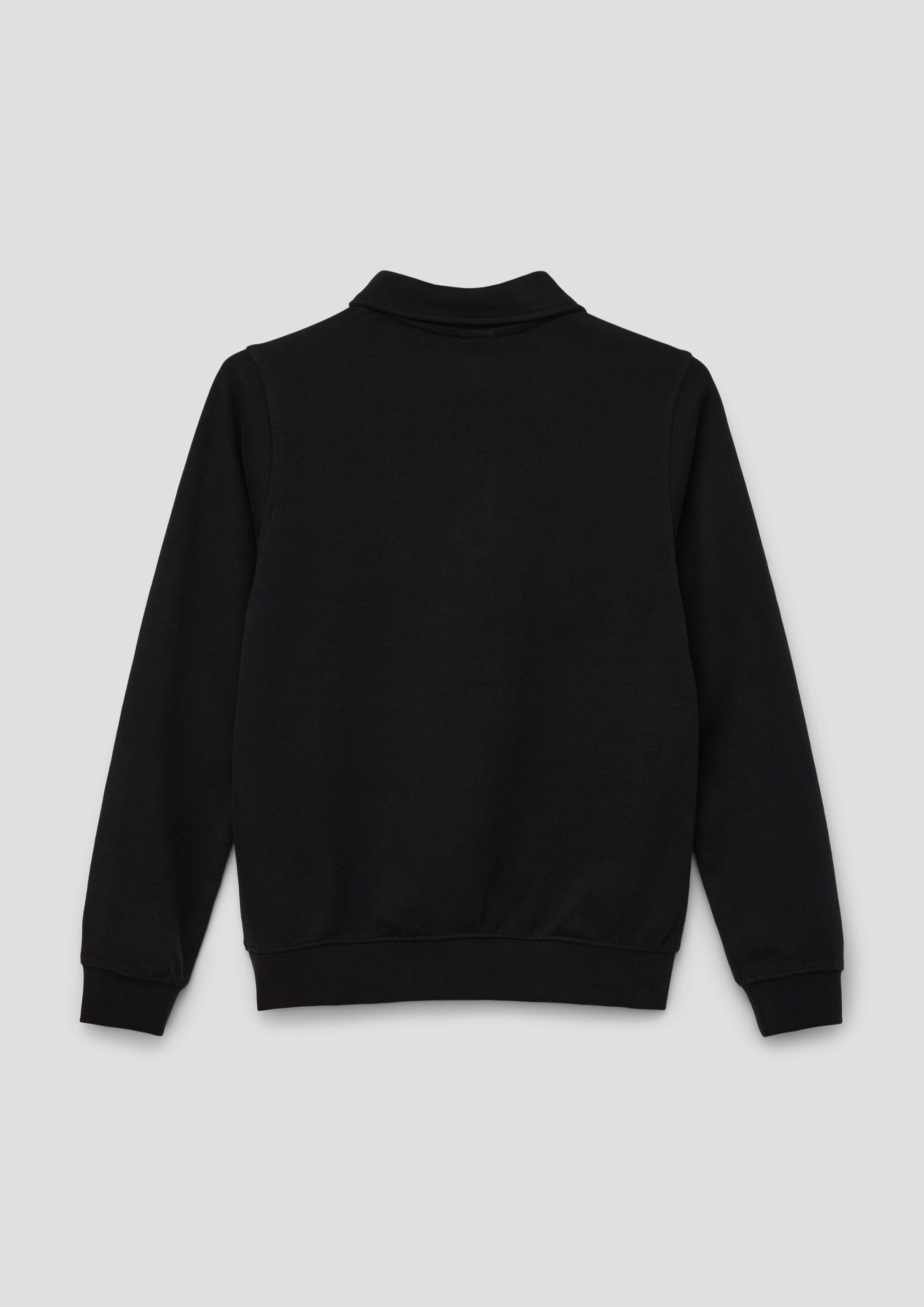 Sweatshirt mit Polokragen  2134050-9999