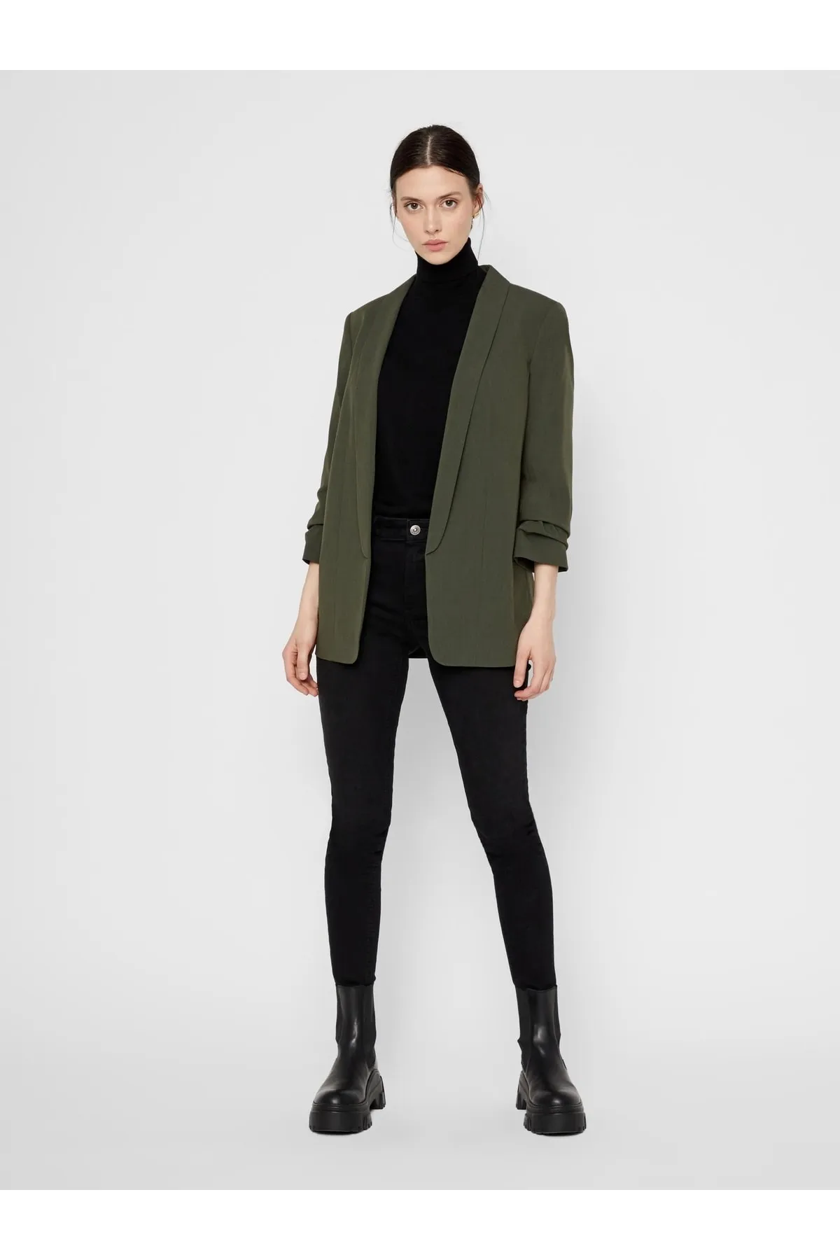 PIECES  Jeans - Schwarz - Skinny