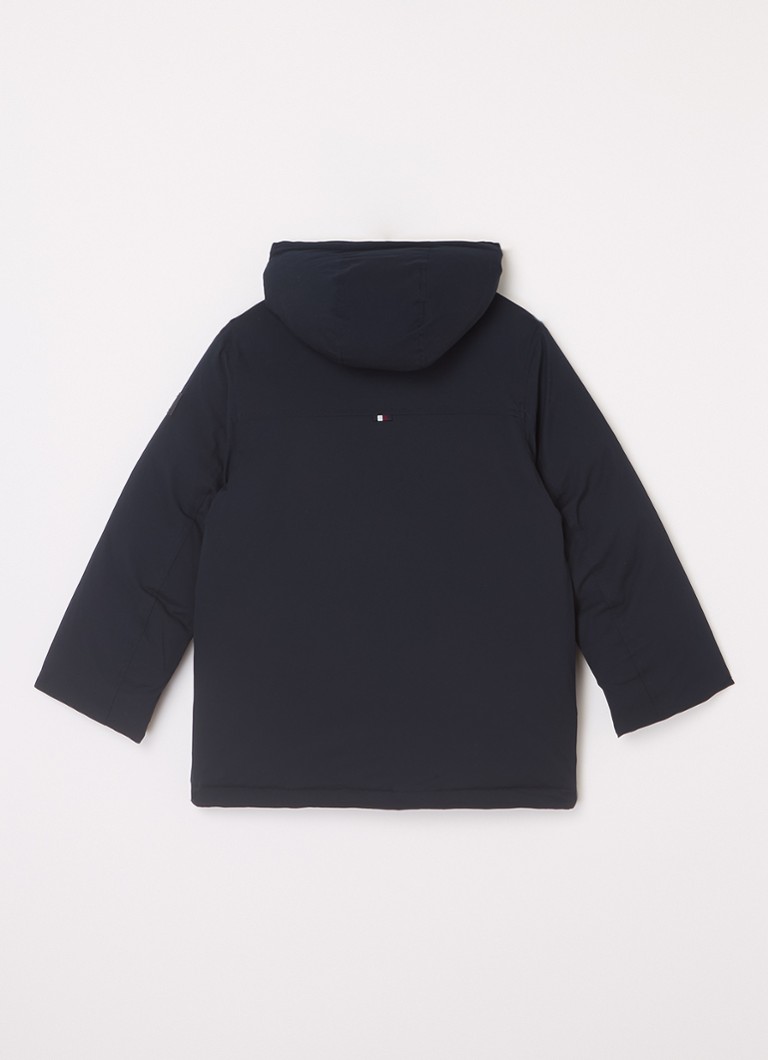 Parka Tommy Hilfiger avec poches plaquées et capuche